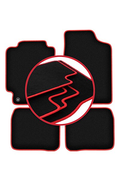 shumee Covorașe auto CARLUX-RED pentru: Toyota Corolla E10 hatchback, break, ...