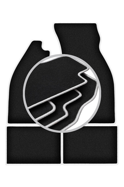 shumee Covorașe auto CARLUX-SILVER pentru: Volkswagen Beetle 0 (1938-2003)