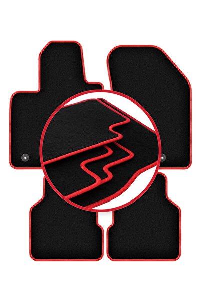 shumee Covorașe auto CARLUX-RED pentru: Jeep Compass II MP SUV (2017-)