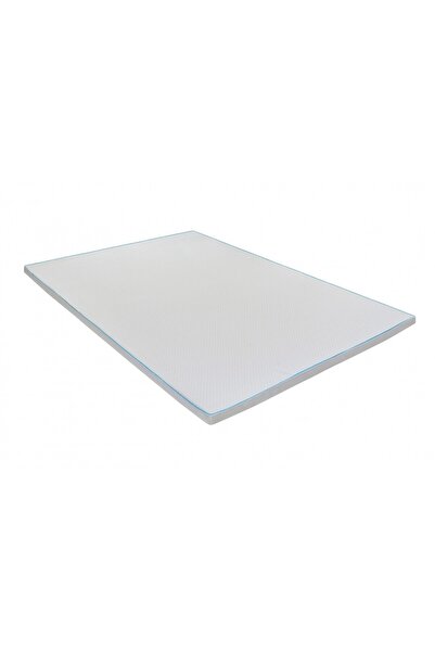 Green Future Topper Green Future, Gel Arctic cu Memorie, 7 zone de confort, Argentum Therapy, 160x200 cm