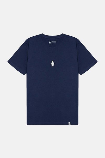 WWF Market Ελαφρύ μπλουζάκι Emperor Penguin - Navy Blue
