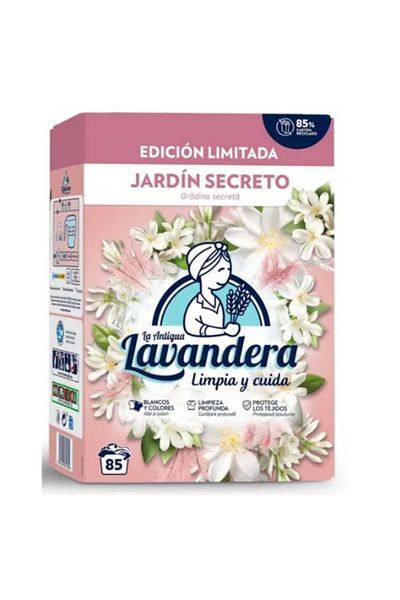 Lavandera Detergent pudră cu lavandă Secret Garden 4,675 kg, 85 spălări