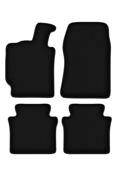 shumee Covorașe BASIC negre din velur pentru: Lancia Thesis sedan (2001-2009)