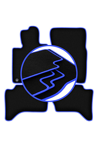 shumee Covorașe auto CARLUX-BLUE pentru: Mitsubishi L200 V pickup (2019-)