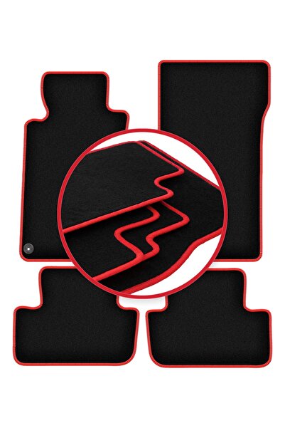 shumee Covorașe auto CARLUX-RED pentru: Mercedes CLK W209 coupe (1997-2009)