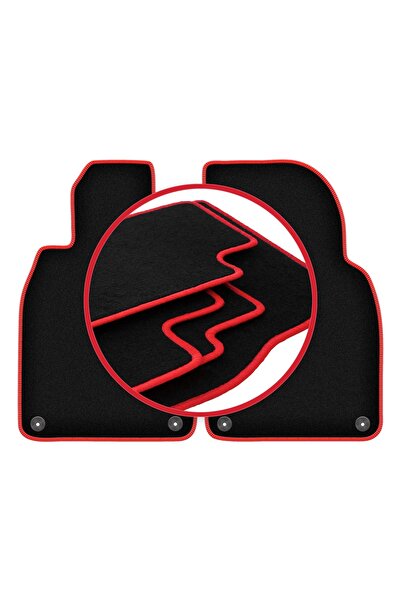 shumee Covorașe auto CARLUX-RED pentru: Porsche Cayman 982 roadster (2016-)