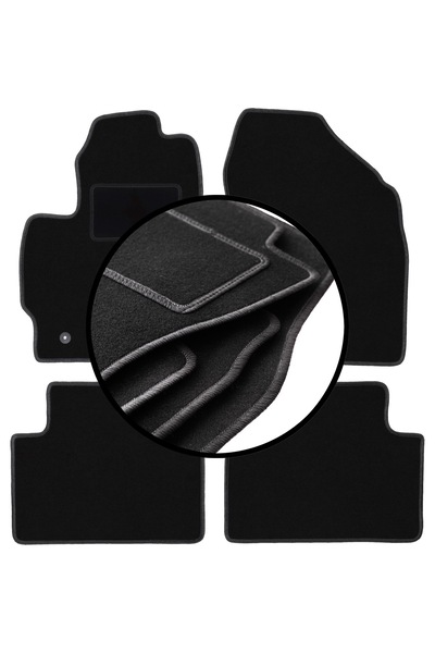 shumee Set complet de covorașe velur pentru: Toyota Auris I hatchback (2007-2...