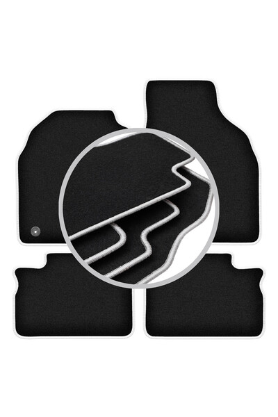 shumee Covorașe auto CARLUX-SILVER pentru: Opel Agila A hatchback (2000-2007)