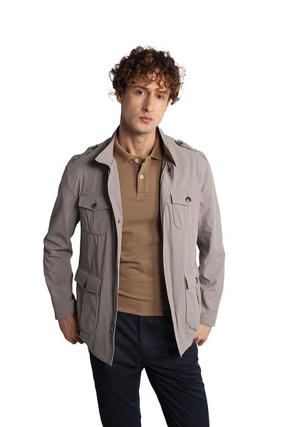 İgs Men's Gray Spring Coat