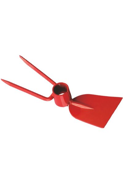 flores Forked hoe, Flores, without handle, red, 265 mm