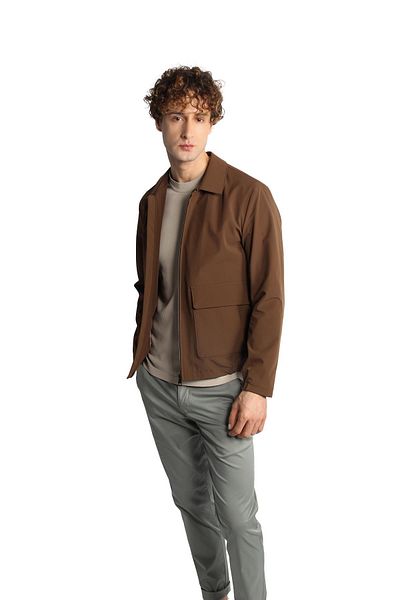 İgs Men's Beige Spring Coat