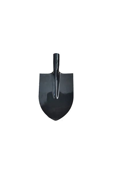 flores Reinforced spade, 210 x 300 mm, glossy black, without handle