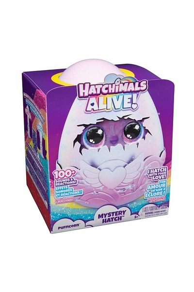 SPIN MASTERR Surprise figure Hatchimals Alive Puficorn, Spin Master