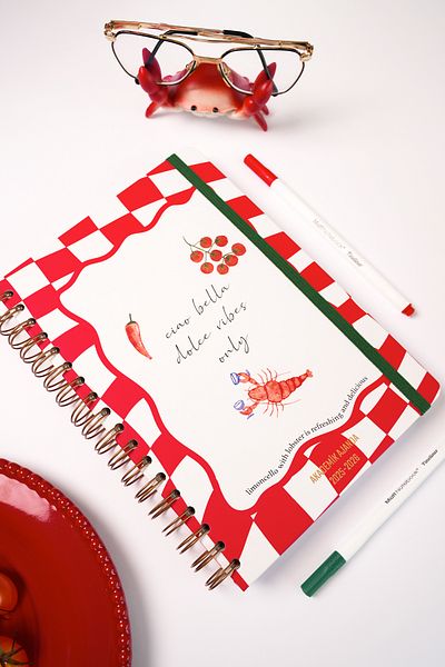 Matt Notebook 2025-2026 B5 Ακαδημαϊκό Ατζέντα Σπιράλ 17x24 cm - 17 μηνών