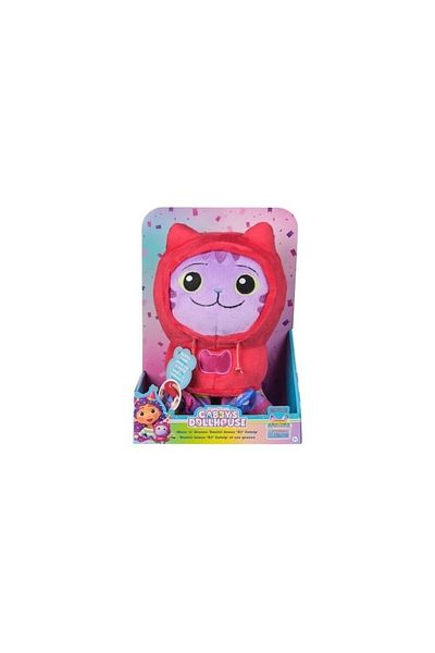 SPIN MASTERR Gabby's Dollouse Plush Toy - DJ Catnip, 25 cm