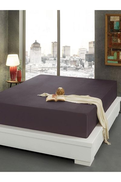 Karna Home Satin Fitted Sheet – Soft Textured and Shiny Looking