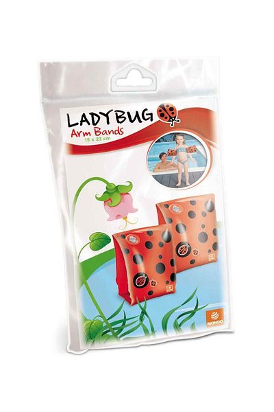 PopŞeker The Most Colorful Swimmer: Lady Bug Miracle Ladybug Inflatable Sleeve