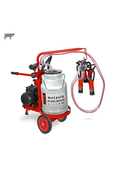 Melasty Ecomini Last Point Tekli İnek Süt Sağma Makinesi (Alüminyum Güğüm-Kauçuk) (Kuru)