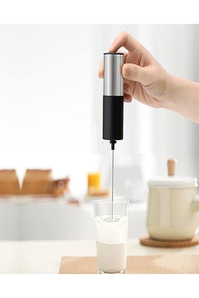 RAHALIFE HOME SOLUTION Handheld Electric Milk Frother | Foam Maker for Coffee, Latte, Cappuccino & Hot Chocolate