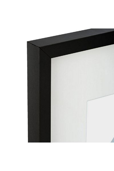 Atmosphera Manu Rectangular Shaped Tabletop Wooden Photo Frame Black 40 x 50