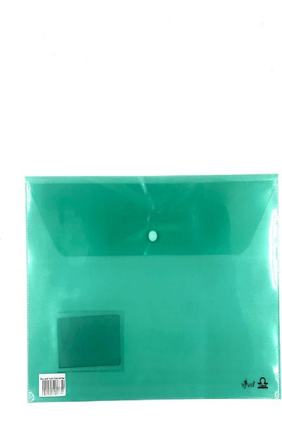 RAHALIFE HOME SOLUTION Document Folder 4-Pack | 0.12mm | Name Card Slot | Assorted Colors