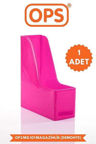 Ops Mg 101 A4 Demonte Plastic Vertical Magazine Folder Archives Case Organizer Storage Storage