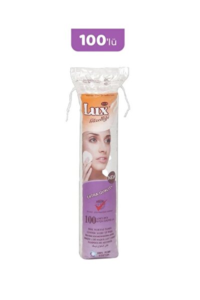 LUX Lüx Disk Makyaj Pamuğu 100 Lü Waterjet