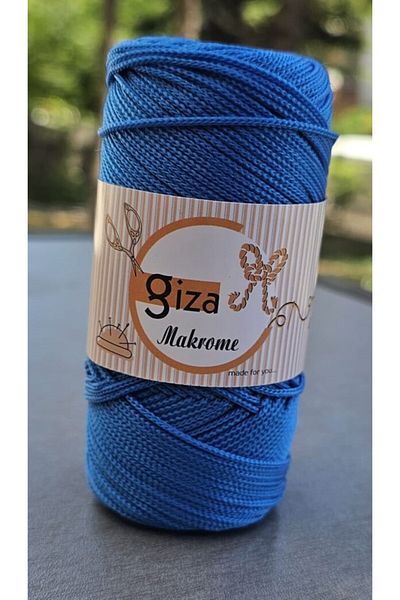 GİZA Runner & American Service Service No:3 Nm:1,5 Polyester Macrame Blue