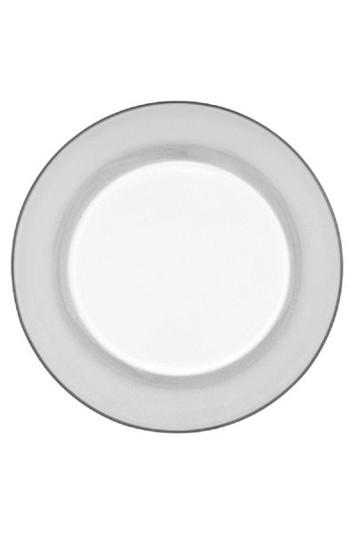 Vidivi 2-Piece Murano High Definition Glass Charger Plate Set Crystal Clear 32cm