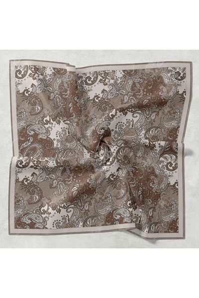 Levidor Ethnic Shawl Pattern Sparkling Crystal Scarf