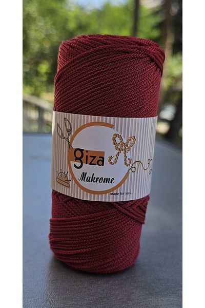 GİZA Runner & American Service Service No:3 Nm:1,5 Polyester Macrame Plum