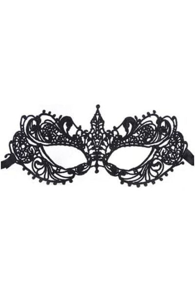 Generic Party Lace Mask Halloween Half Face Styling and Sexy Costume Party Mask (Black)