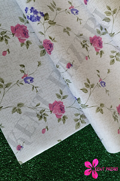 Kent Pazarı Kaydırmaz Raf Örtüsü 50x500 Cm(±10-15CM) Desenli | Dolap Içi, Çek...