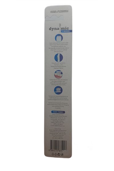 Dynamic Toothbrush Medium Hard (Medium)