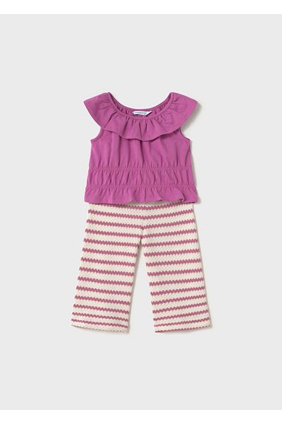MAYORAL Baby Girl Crochet Pants Set