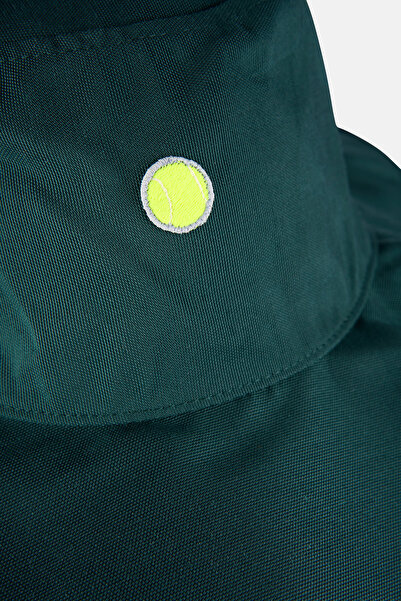 Socrates Dergi Tennis Ball Safari Şapka - Yeşil