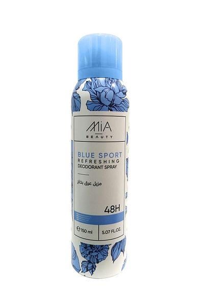 ALKHURAIJI Mia Deodorant Spray Blue Sport 150ml