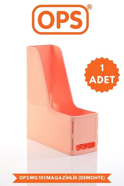 Ops Mg 101 A4 Demonte Plastic Vertical Magazine Folder Archives Case Organizer Storage Storage