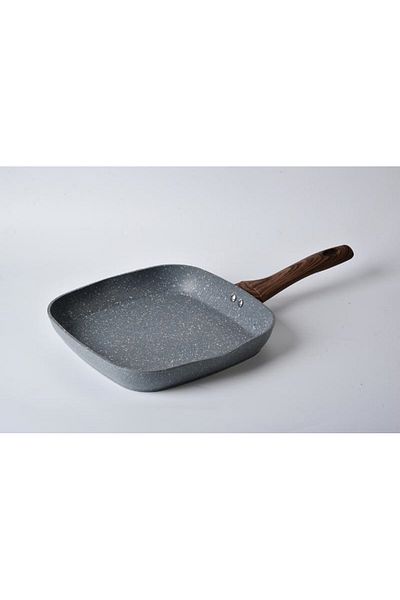 Parfait High Quality Forged Aluminum Grill Pan Grey and Brown 26 x 26cm