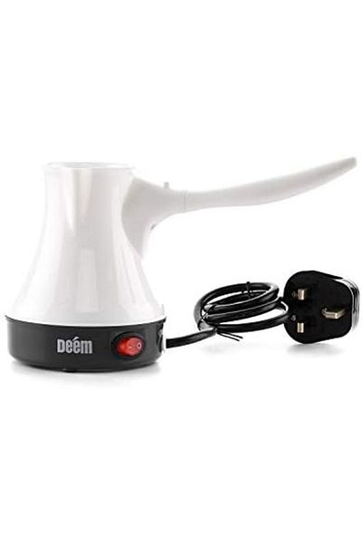 BUNCA ☕ Deem Turkish Coffee Maker - Model JLR050C2 - White Plastic