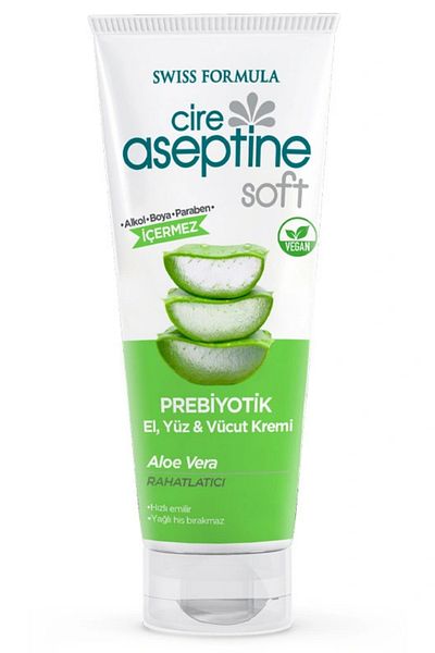 CIRE ASEPTINE Soft Aloe Vera Extract Prebiotic Relaxing and Nourishing Cream – 75 ml