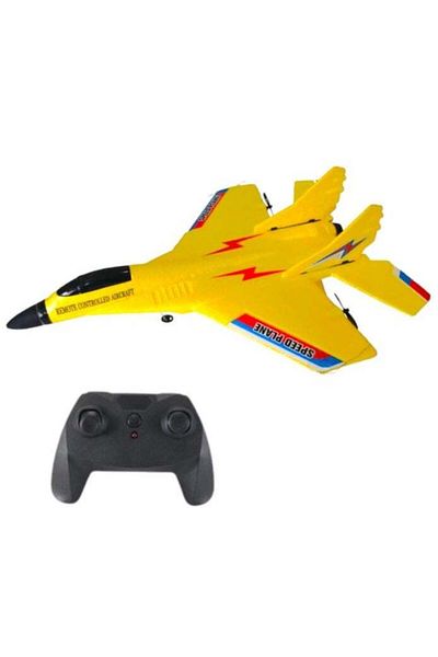 Toybox Electric Foam Remote Control Airplane Outdoor Toy For Kids