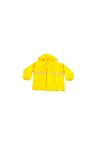 flores Short raincoat, yellow, size XXL