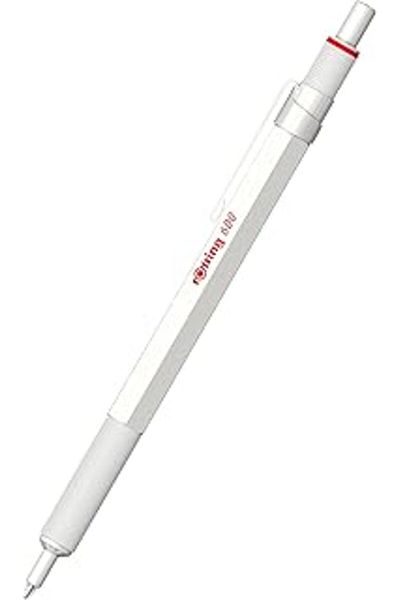 Rotring قلم حبر جاف أبيض لؤلؤي 600