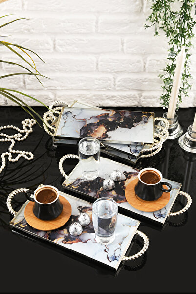 HELVACIOĞLU AKSESUAR 6 Adet Kulplu Kahve ,Pasta, Kek, Baklava, Kurabiye, Çay ...