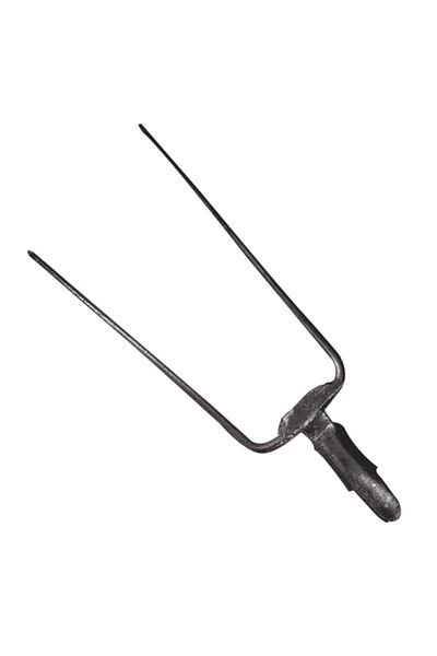 flores 2-pronged fork, without handle