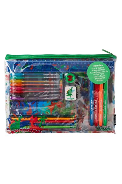 SMIGGLE Çocuk A4 Defter ve Kırtasiye Seti Kalem Silgiler Okul Hediyelik