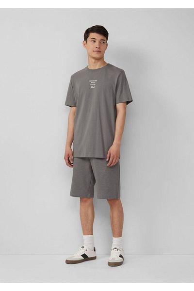 ACTIVE MODA -Men's Cotton Printed Is Located in the Tshirt-Shorts Set 2-Pack Oversize Large Size