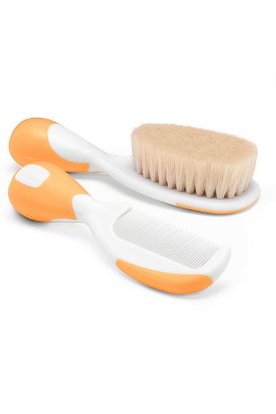MBB ETİCARET C Brush and Comb Set 0 Month+ Orange