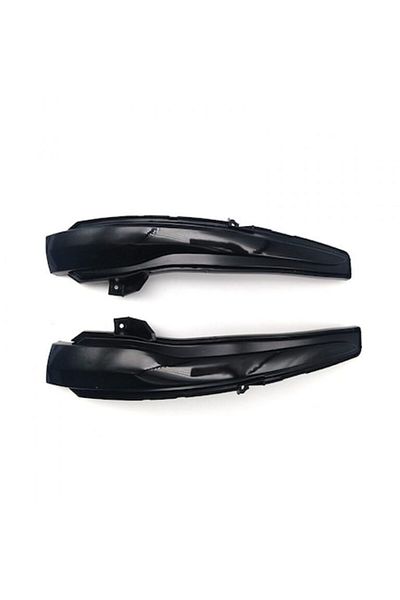 Xentech Light Set de 2 lămpi de semnalizare LED dinamice/progresive, oglindă fumurie pentru Mercedes-Benz